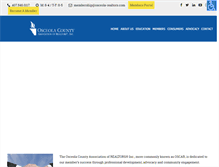 Tablet Screenshot of osceolarealtors.org