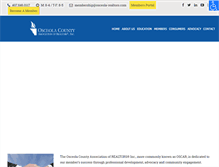 Tablet Screenshot of osceolarealtors.com